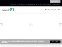 Tablet Screenshot of latitude-91.com